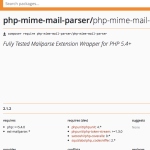 [PHP]今や当たり前のComposerをLinuxにインストールしてphp-mime-mail-parserを使う